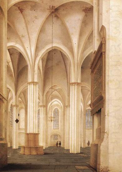 The Buurkerk at Utrecht, Pieter Jansz Saenredam